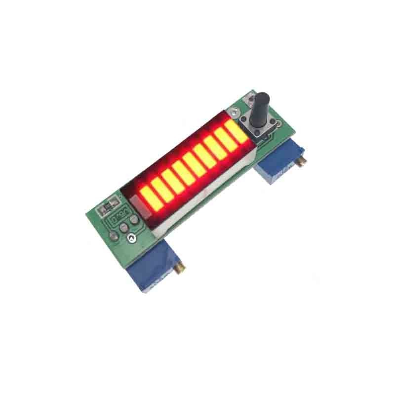Diy LM3914 ตัวบ่งชี้ระดับแบตเตอรี่ 12V แบตเตอรี่ 3.7V ระดับแบตเตอรี่ลิเธียม LED ตัวบ่งชี้วัดแสงจอแสดงผล board