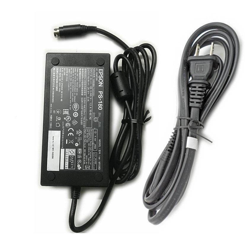 ใหม่ PS-180 อะแดปเตอร์ AC Adaptor แหล่งจ่ายไฟสําหรับ EPSON DM D110 D210 D500 TM H5000II H6000III H60