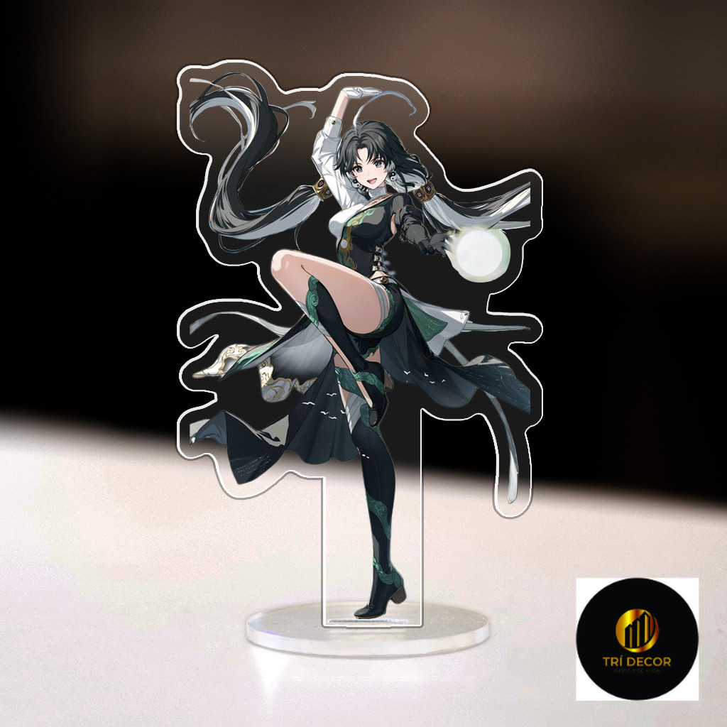 Wuthering Waves Standee Model for Study Desk Corner Decorative ของขวัญให้ลูกรัก