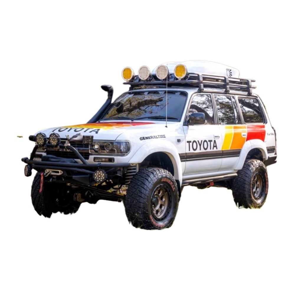 1/10/16 WPL MN FMS Land Cruiser LC80 Rc สติ๊กเกอร์ติดตัวรถ