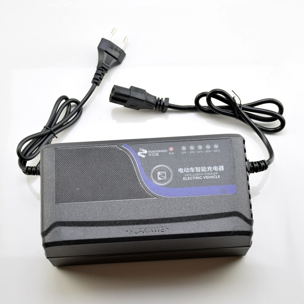 48v 60V 72V 96V 50AH 60AH แบตเตอรี่กรดตะกั่วเครื่องชาร์จอัจฉริยะสําหรับรถสามล้อไฟฟ้าจักรยานสกู๊ตเตอร