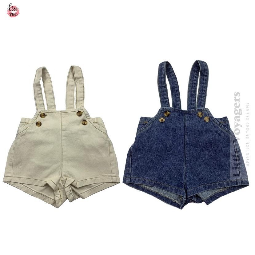 SL1 SL1 SELLER Baby Overall Denim [Little Voyagers Seadog Overalls]