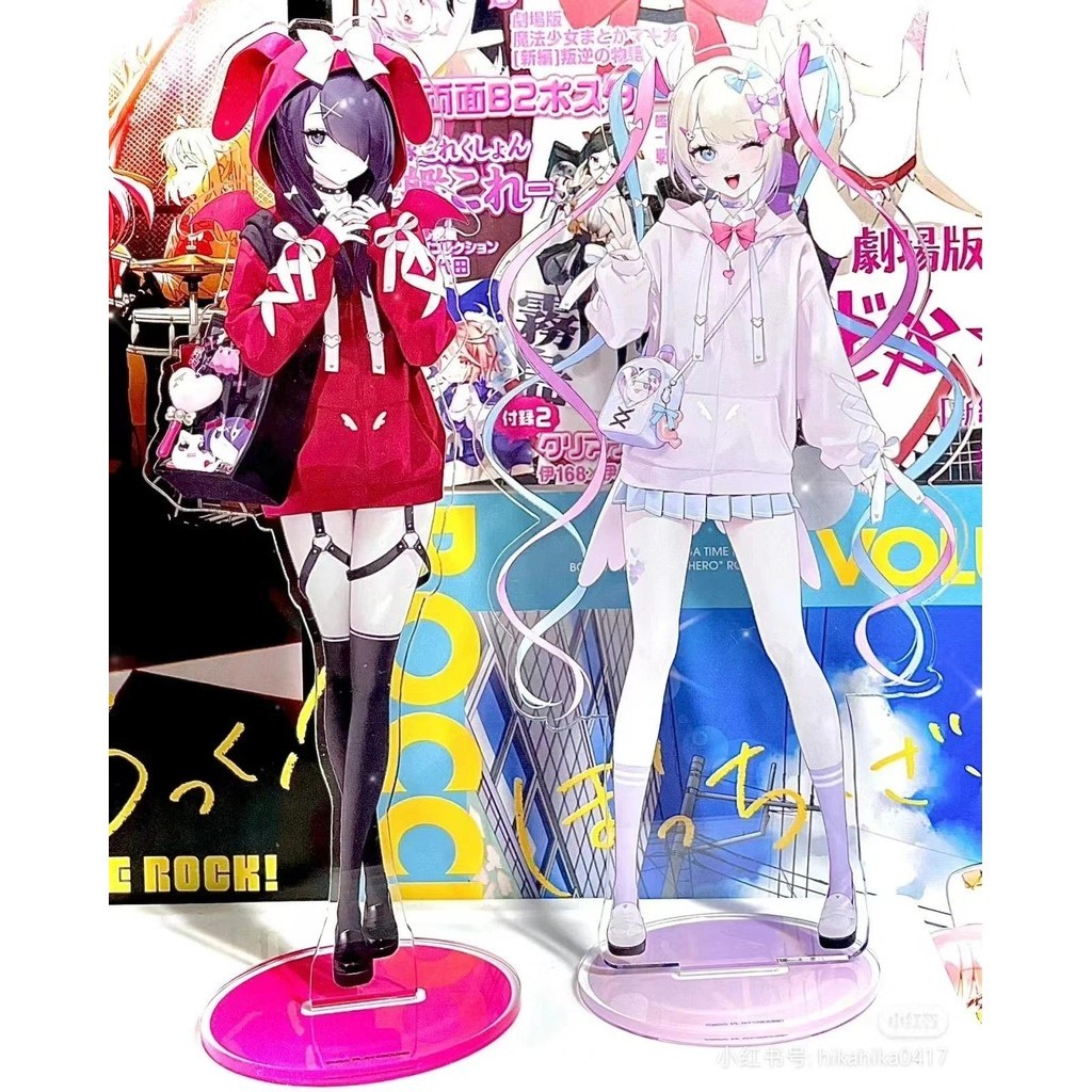 Needy GIRL OVERDOSE ตัวเลขอะคริลิคขาตั้งอะนิเมะ Action Figure อุปกรณ์เสริมคอลเลกชันของเล่นเด็กของขวัญ Rain Desktop เครื่องประดับ