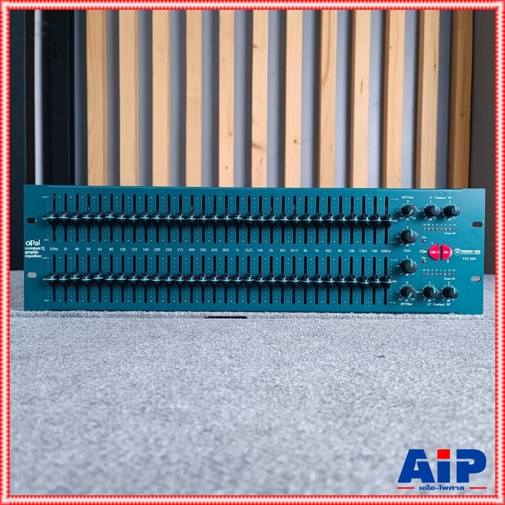 PROEUROTECH FCS-966 EQ Equalizer อีควอไลเซอร์ ครื่องปรับแต่งสภาพเสียง โปรยูโรเทค FCS 966 FCS966 เอไอ-ไพศาล