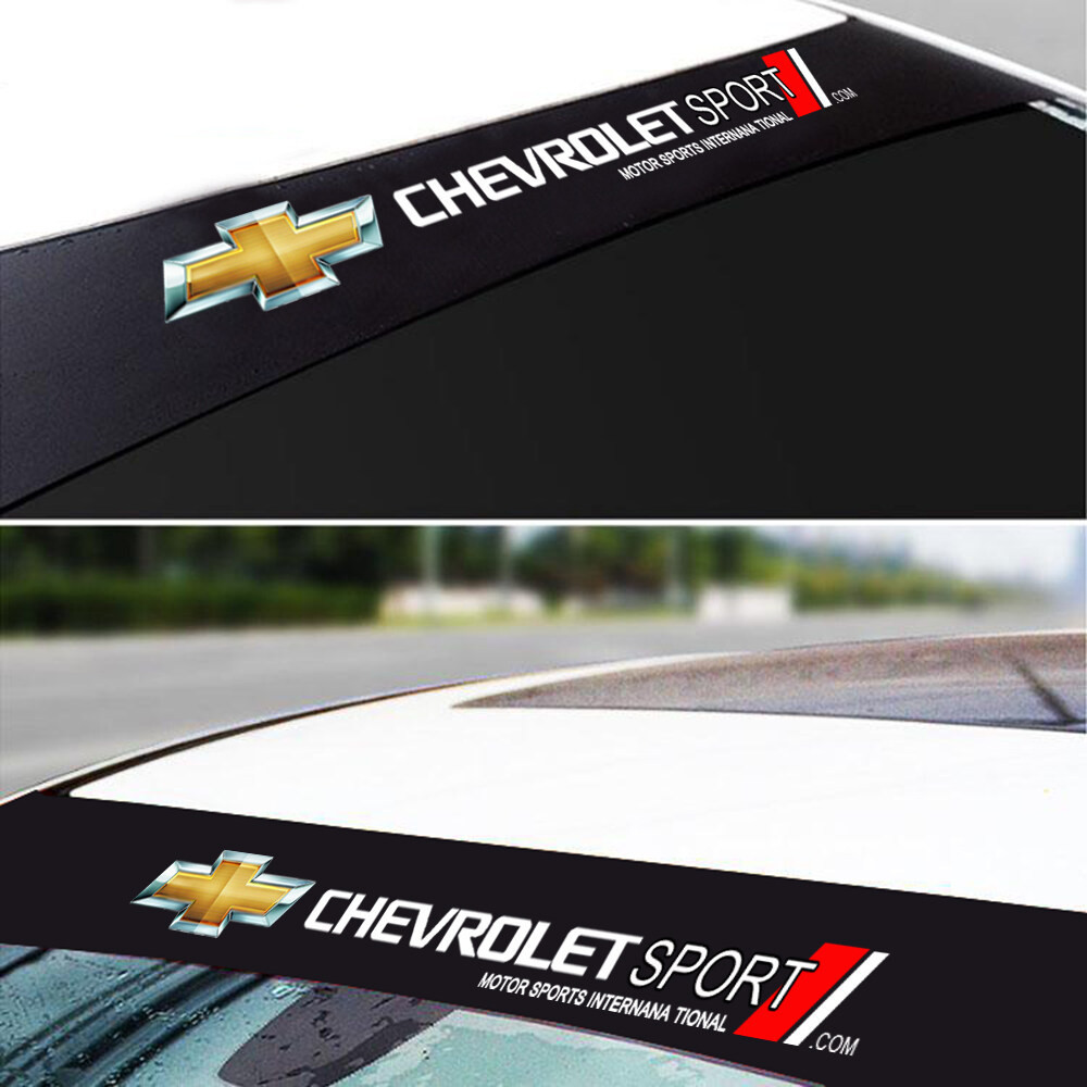 สติ๊กเกอร์ติดกระจกรถยนต์เหมาะสําหรับ Chevrolet Aveo Cruze Malibu Captiva Optra Trax Lacetti Sail Silverado Latte
