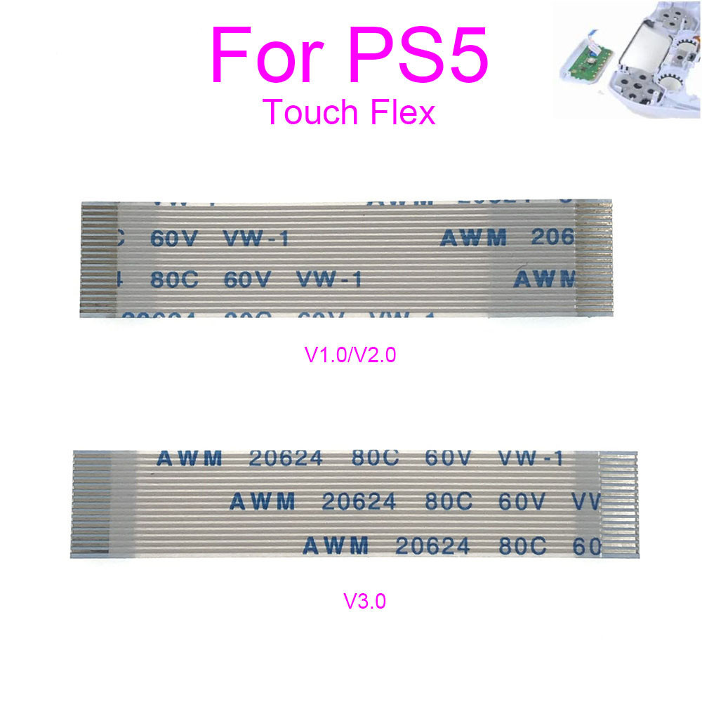 Nslikey 1pcs 18Pin 16Pin Touch Pad PCB Board Connector Flex Ribbon Cable สําหรับ PS5 V1/V2/V3 คอนโทรลเลอร์ไร้สายเกมอุปกรณ์เสริม