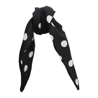 2024 Polka Dot Bow หางม้าคว้าคลิป Retro Coiled ผมคว้าหญิง