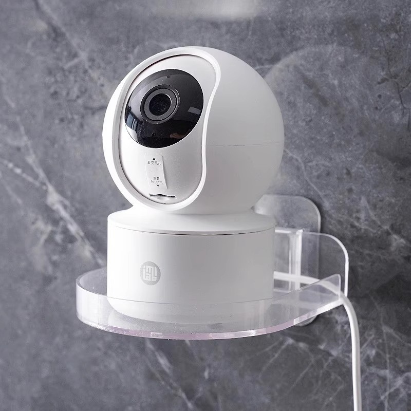 Crystal ขายึดติดตาม/ชั้นวางกล้องติดผนังแบบไม่ต้องเจาะ/กล้องไม่ต้องเจาะถาดกาว - รูปที่ 5