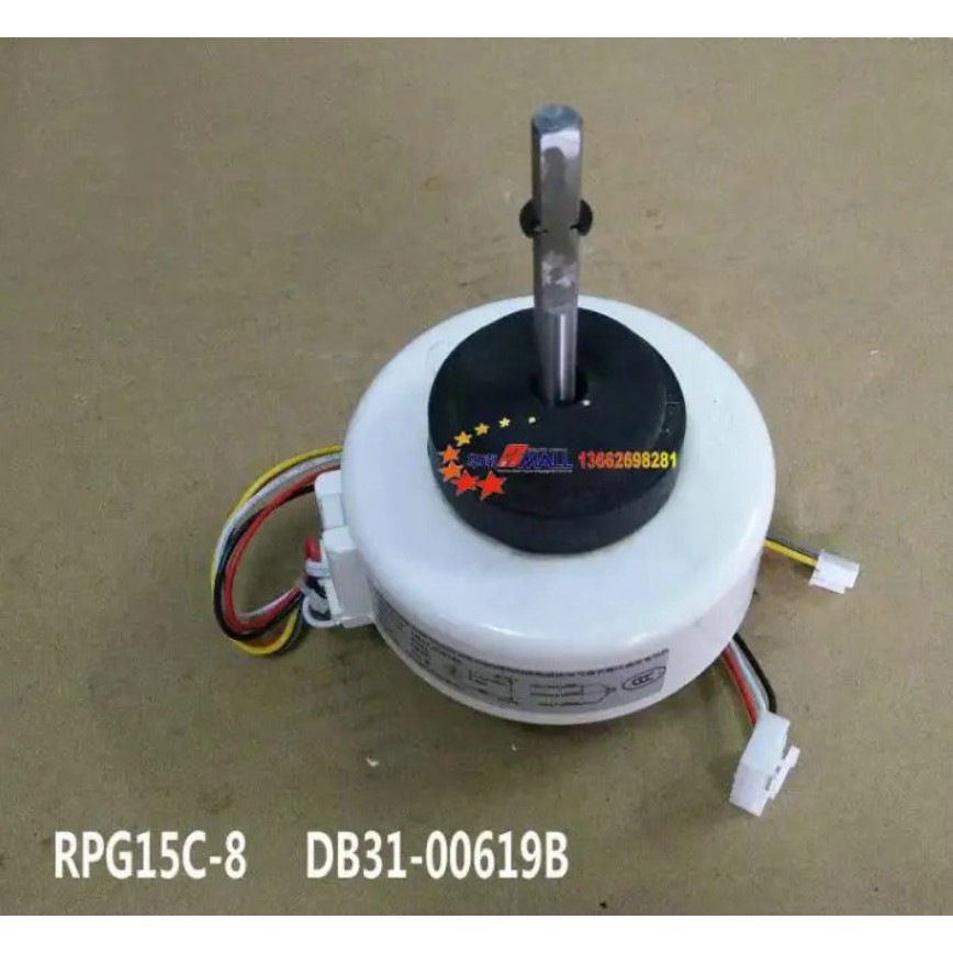 ยี่ห้อใหม่ Samsung เครื่องปรับอากาศพัดลมภายในพลาสติกปิดผนึกมอเตอร์ RPG15C-8