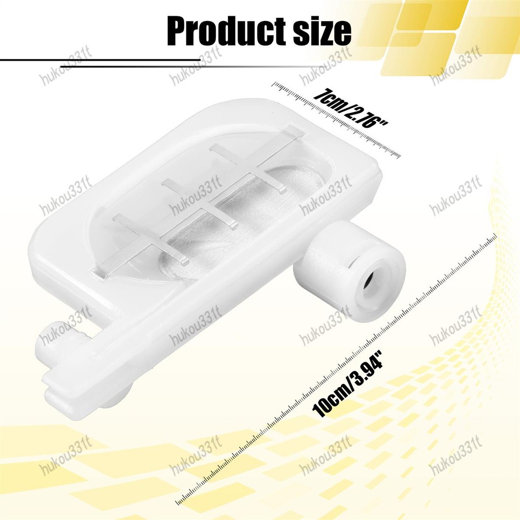 Ink Damper 10 ชิ้น Dumper ขนาดเล็ก Damper ตัวกรองขนาดเล็กสําหรับ DX3/DX4/DX5 พิมพ์/สําหรับ R1800/ R1900 Ink Dumpers