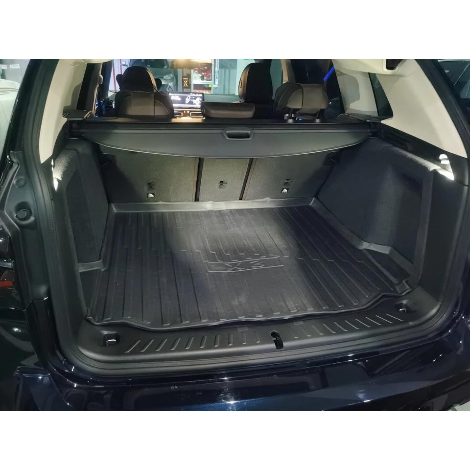 สําหรับ 2024 BMW X3 iX3 G01 2023 iX3 2022 2021 2020 G01 2018 2019 รถด้านหลัง trunk mat จัดแต่งทรงผม 