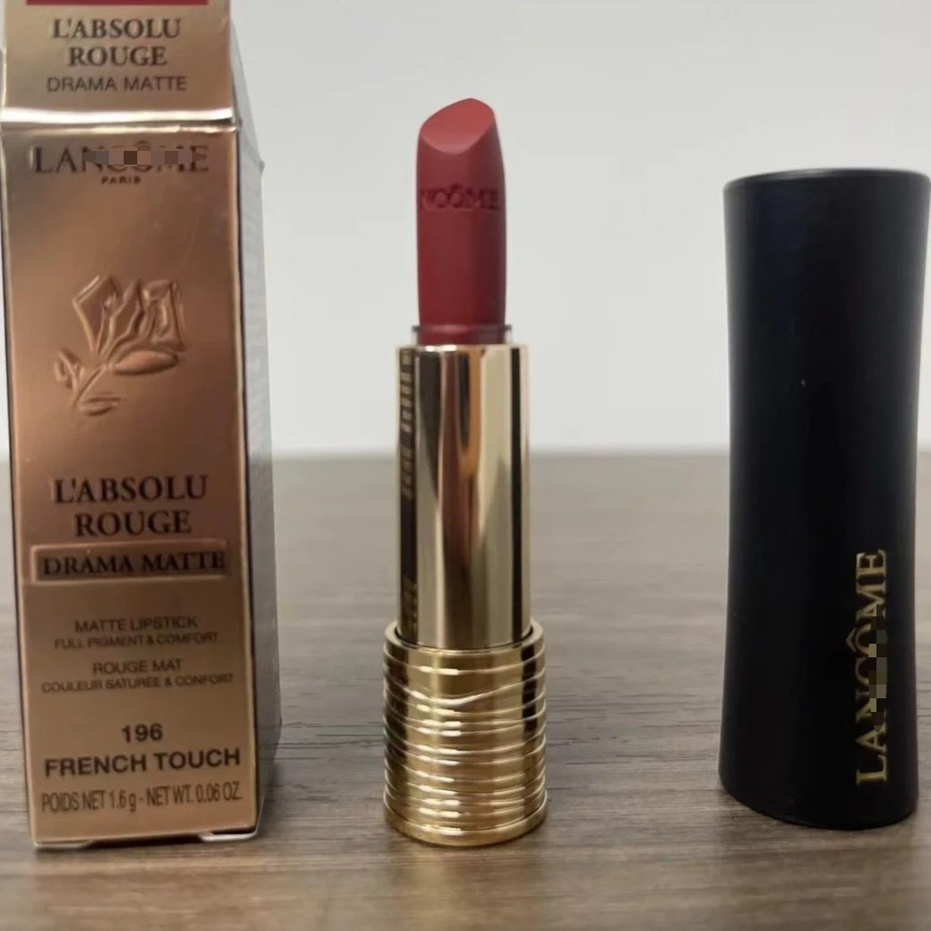 -Lan com e- Black Tube Small Waist Matte Lipstick Sample 1.6g