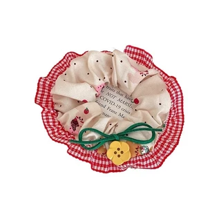 2025 สไตล์ใหม่น่ารักลูกไม้ Scrunchy ผม Tie ผม Tie