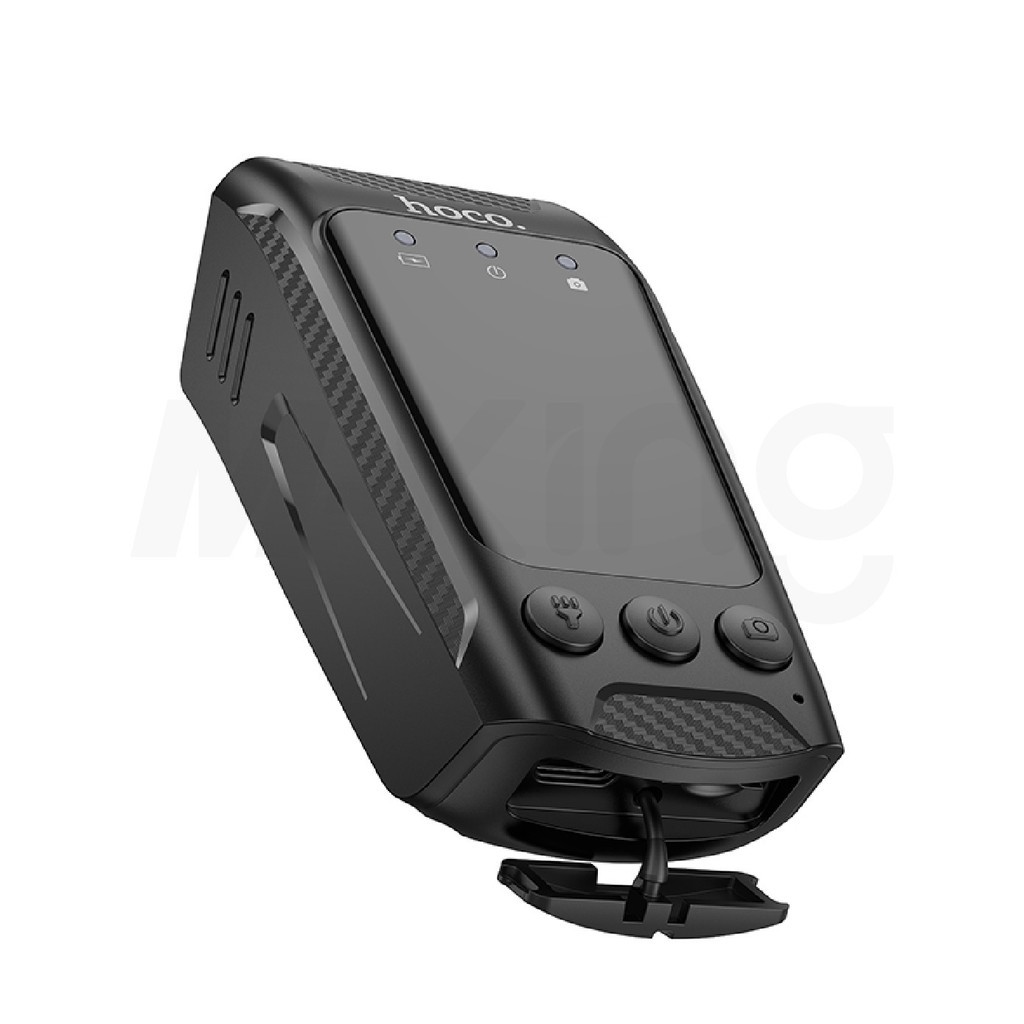 HOCO DV104 กล้องบันทึกการปั่นจักรยาน พร้อมไฟส่องทาง ระบบกันสั่น กันน้ำ 4K ใช้งานนาน 5ชม.