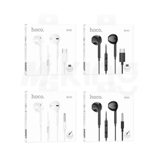 HOCO รุ่น M101 หูฟังแบบมีสายหัว Type-C/Aux3.5MM เสียงดี มีไมค์ในตัว