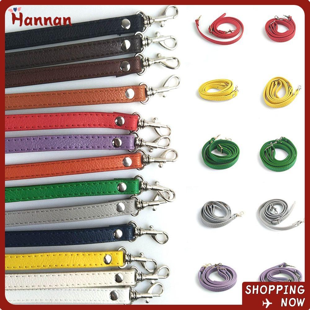 Hannan 120 ซม. สายหนังผู้หญิง กระเป๋าสะพายข้าง อุปกรณ์เสริม