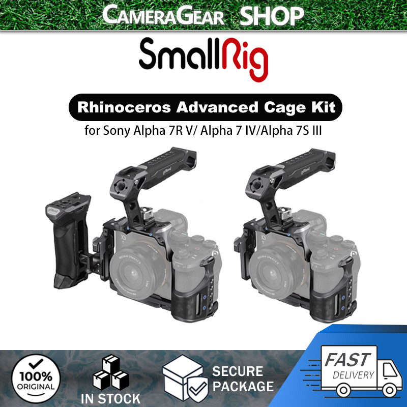 SmallRig Rhinoceros Advanced Cage Kit for Sony Alpha 7R V/ Alpha 7 IV/Alpha 7S III