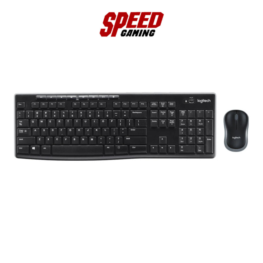 LOGITECH MK270R (MK270R) WIRELESS KEYBOARD AND MOUSE COMBO (คีย์บอร์ดและเม้าส์ไร้สาย) | By Speed Gam