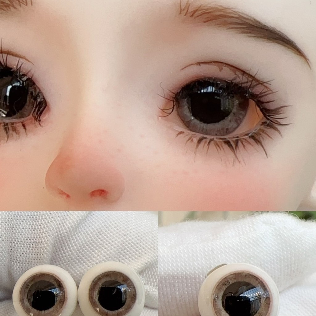 BJD เรซินตาพลาสเตอร์โฮมเมด ob11 1/3 1/4 1/6 BJD ตาตาตารูปแบบตาจำลอง