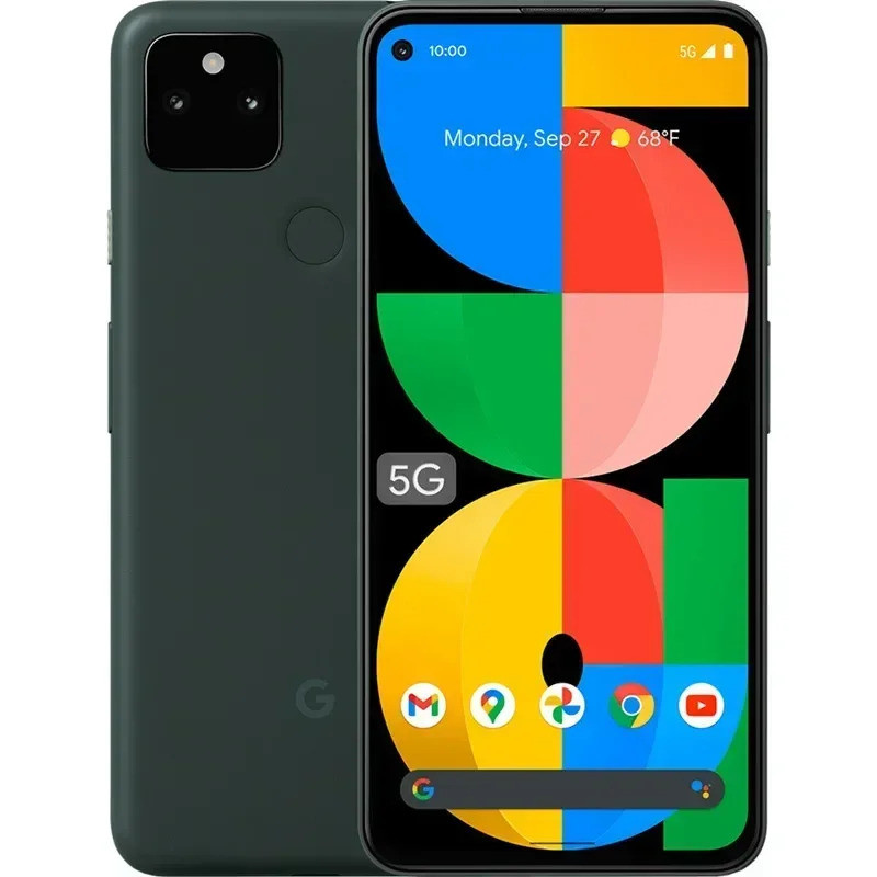 Google Pixel 5a 5G ปลดล็อกสมาร์ทโฟนดั้งเดิม 6.34 "6GB RAM 128GB ROM มือถือไม่มี OEM NFC Octa Core Sn