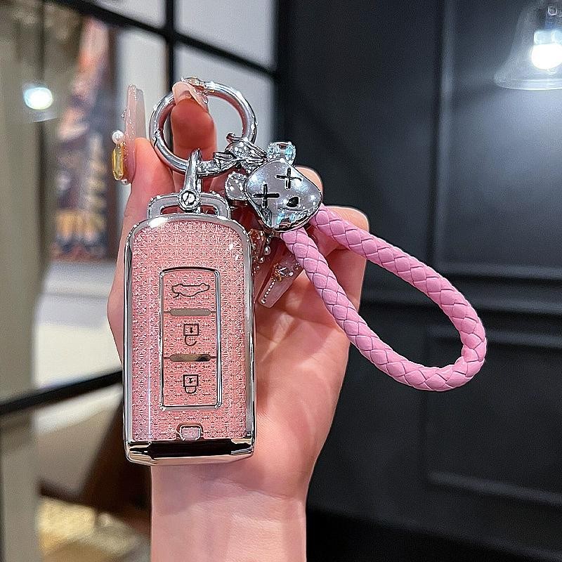 Tpu ฝาครอบกุญแจรถสําหรับ mitsubishi 2023 Xpander Outlander ASX Pajero Eclipse Cross 2025 Montero Remote Fob ผู้ถือ Shell mitsubishi ผจญภัยอุปกรณ์เสริม