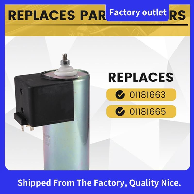 01181663 12v การใช้ปิด Solenoid สําหรับ Deutz F4L913 BF6L913 BF4L913 BF4L913   01181665