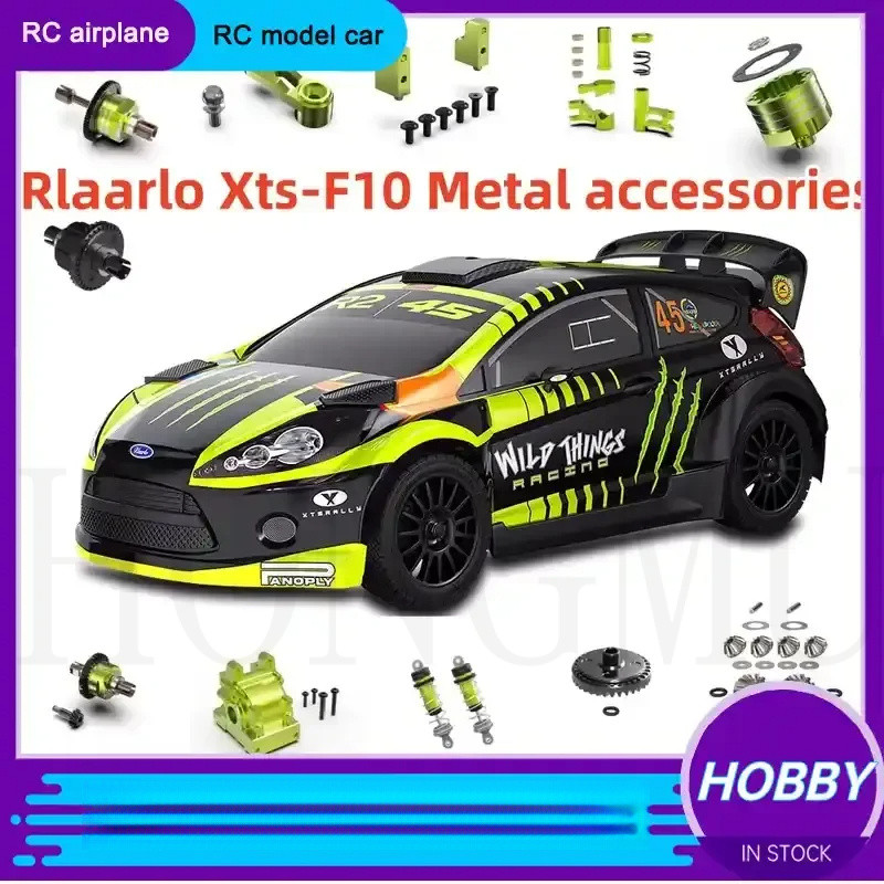 Rlaarlo Xts-F10 โลหะอัพเกรด Op อุปกรณ์เสริม Servo Arm Gear Suspension ด้านหน้าและด้านหลัง Differenti