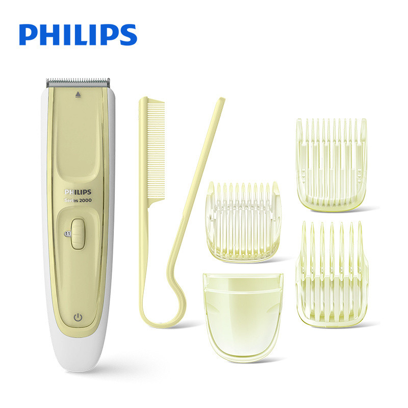 Philips Baby Hair Clipper Baby Dedicated Shaving Hair Ultra-Silent อัตโนมัติทารกแรกเกิดปัตตาเลี่ยนไฟ