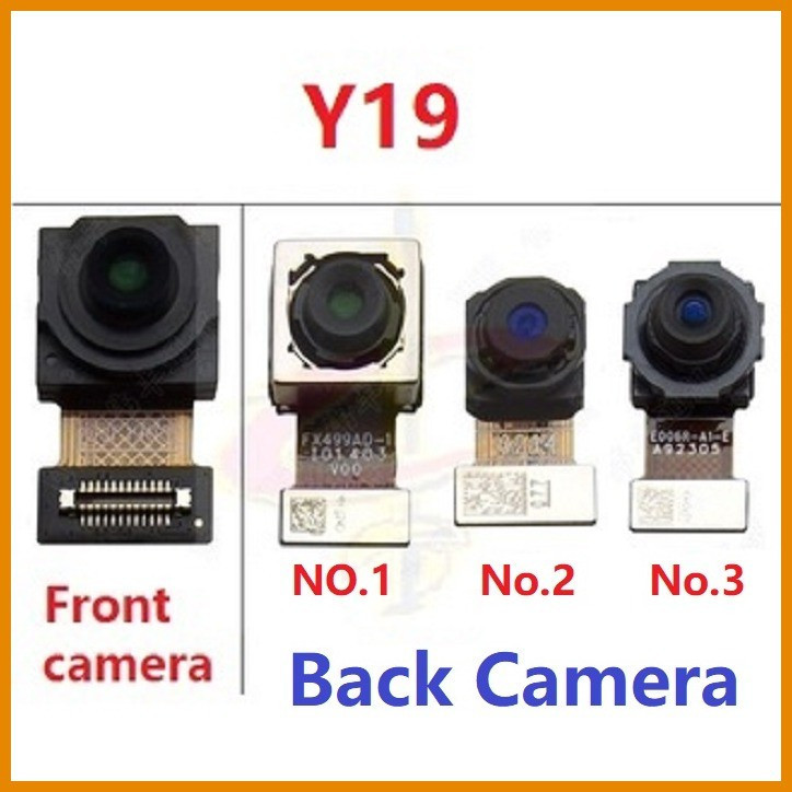 กล้องหน้าสําหรับ Vivo Y15 Y17 Y19 Y20S G Y20 Y20I Y12S Y12A Y11 Y12 กล้องด้านหลัง