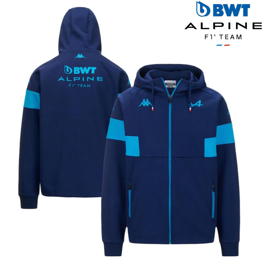 2025 ใหม่ล่าสุด F1 Racing Hooded Sweat + BWT Alpine F1 ทีม Softshell Jacket + ฤดูใบไม้ผลิผู้ชายและผู
