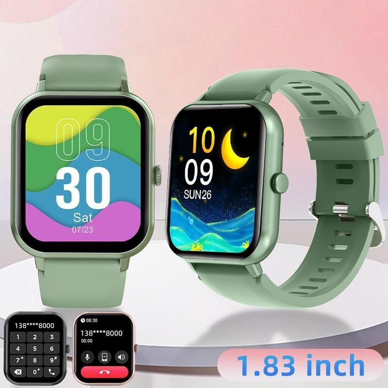 นาฬิกาข้อมือสมาร์ทวอทช์ หน้าจอสัมผัส อเนกประสงค์ สําหรับ iPhone Android ติดตามการออกกําลังกาย 1 ชิ้น
