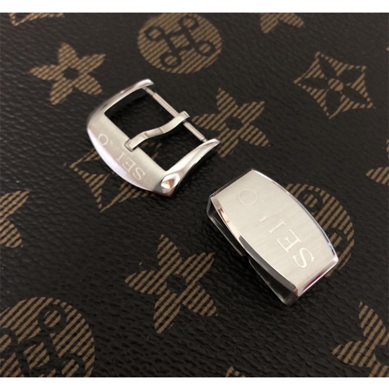 หัวเข็มขัดล็อคสายนาฬิกาข้อมือ โลหะสเตนเลส 18 มม. 20 มม. อุปกรณ์เสริม สําหรับ Seiko Diving 007 Loop Keeper