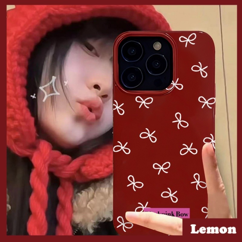 เคสโทรศัพท์มือถือ กันกระแทก ประดับโบว์ ขนาดเล็ก สีสดใส สําหรับ iphone 15 15promax 14promax 13pro 13promax 11 12promax XR