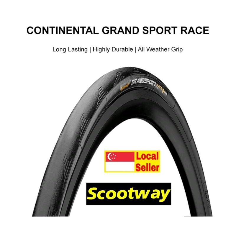 ยาง Continental Grand Sport Race 700x23c (3-622) / 25c (25-622) / 28c (28-622) / 32c (32-622)