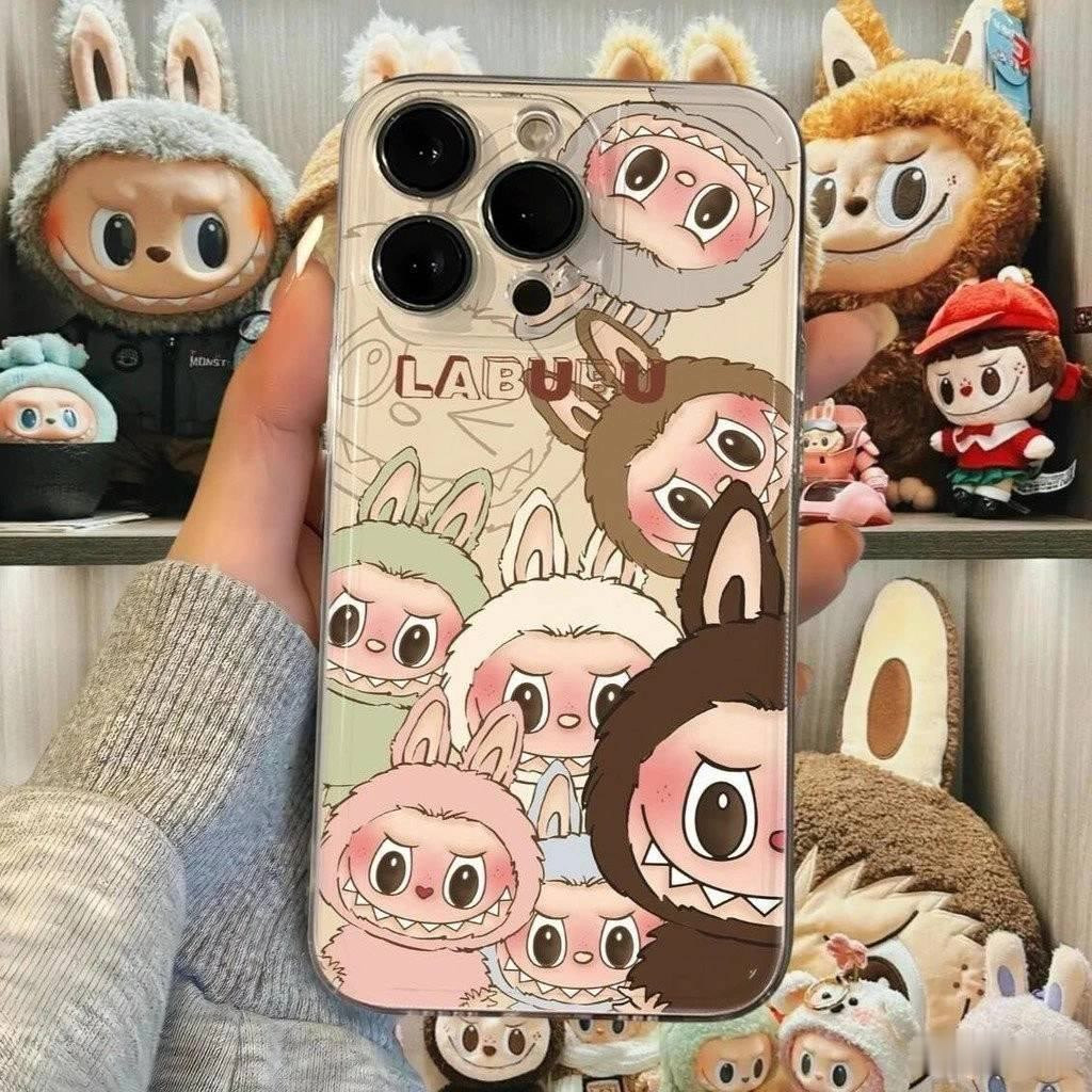GOOD ส่งจากไทย labubu ใช้กับ เคสไอโฟน11 13 14plus 15 pro max XR 12 13pro เคสเกาหลี 6P 7P 8P พสัส X 14plus#1021