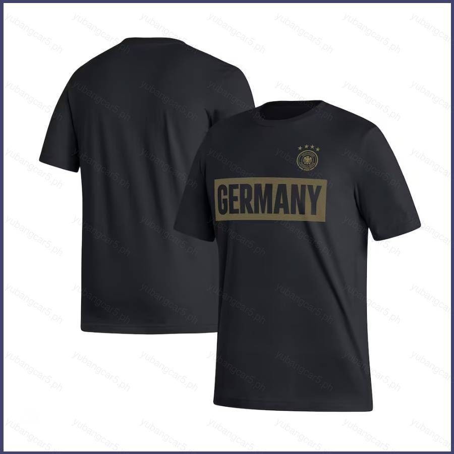 เสื้อกีฬาแขนสั้น ลายทีมฟุตบอล Zuqiu Germany Jersey World Cup ชุดเหย้า แฟชั่นสําหรับผู้ชาย