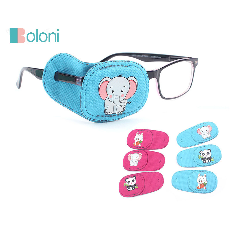 [Boloni] ใหม่ แผ่นปิดตาขี้เกียจ สําหรับเด็ก 6 ชิ้น