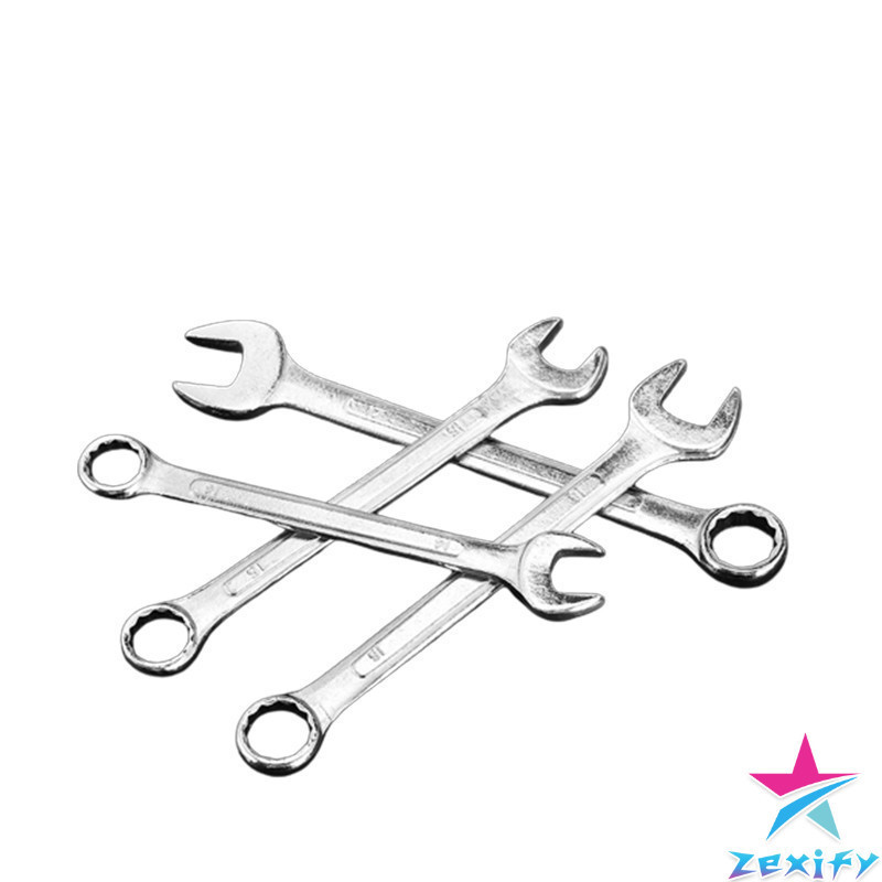 ZXF ประแจแหวนข้าง เบอร์ 8-19mm ประแจ ปากตาย แหวนข้าง OC wrench ราคา ถูกที่สุด ดีลบีเคเค แกลเลอรีภาพที่ 9