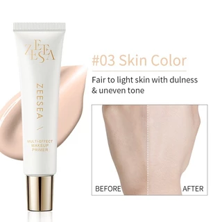 Zeesea Face Primer 30g แต ่ งหน ้ าฐานแต ่ งหน ้ า Primer ครีม Moisturizing Hydrating Brightening คอนซีลเลอร ์ Tone-up 30g ควบคุมความมัน
