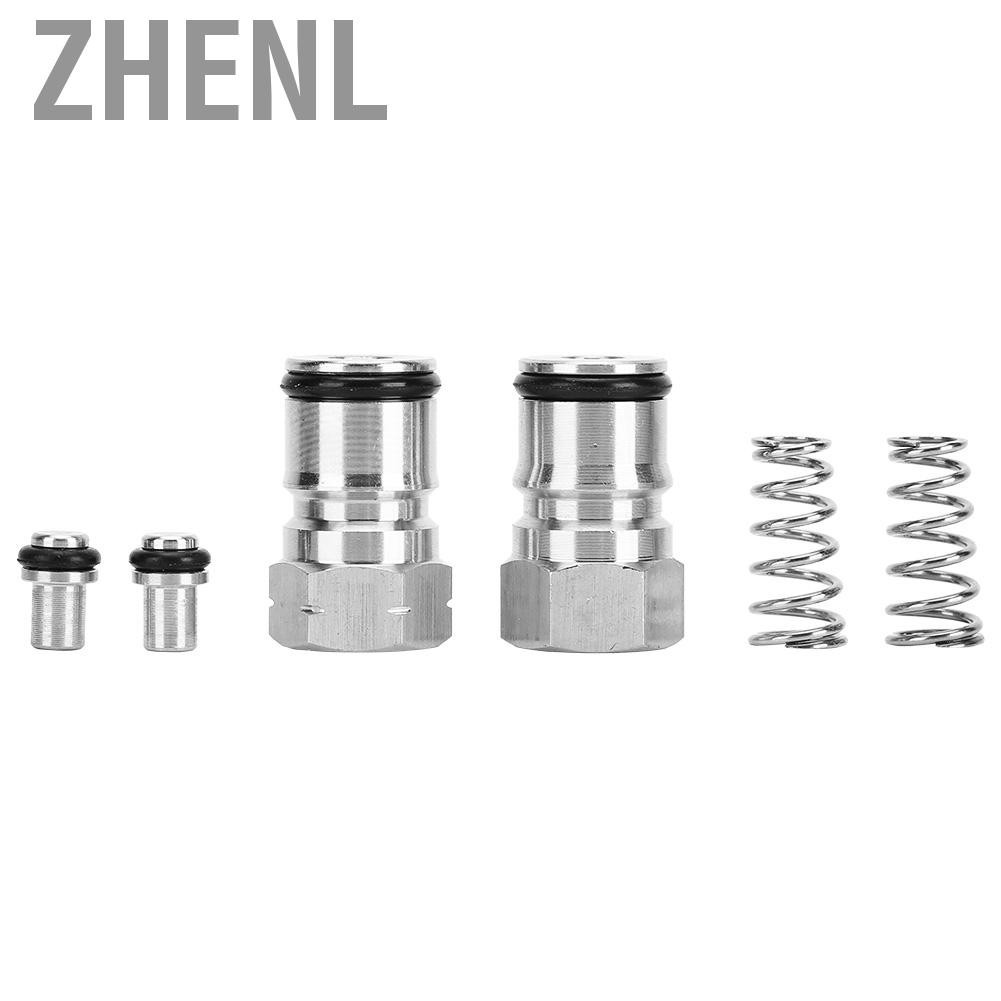 Zhenl Lock Keg Post Parts Stainless Steel Poppets Springs Gas Liquid 19/32in1