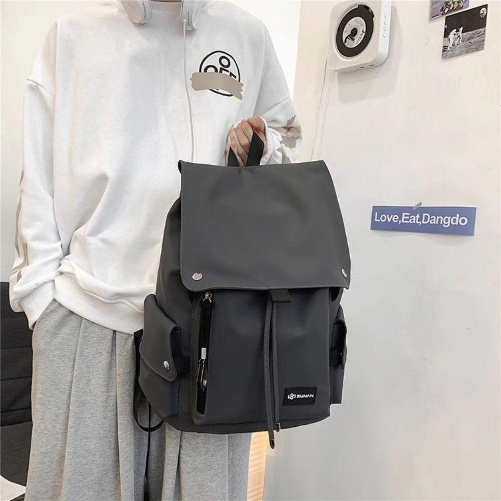 Uumir Travel Laptop Rucksack, Solid Color Large Capacity Shoulder Backpack, Fashion Portable Knapsack Lightweight Student School bag