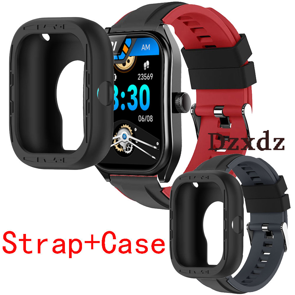 เคส Aolon Curve สมาร ์ ทนาฬิกาหน ้ าจอป ้ องกันอุปกรณ ์ เสริมสําหรับ Aolon Curve SmartWatch Band สาย