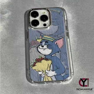 สำหรับ iPhone 13 12 14 11 15 Pro Max XR X Plus XS SE 7 8 เคสไอโฟนคู่กับแฟน Toodles Galore and Tom case กันกระแทก น่ารัก