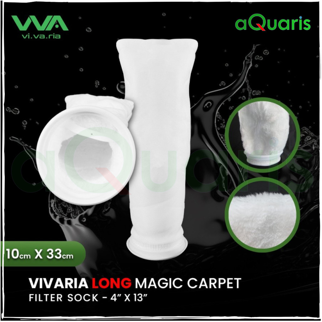 Vivaria Magic Filter Sock Felt 4 ชิ ้ น x 14 ชิ ้ น Aquarium Filter