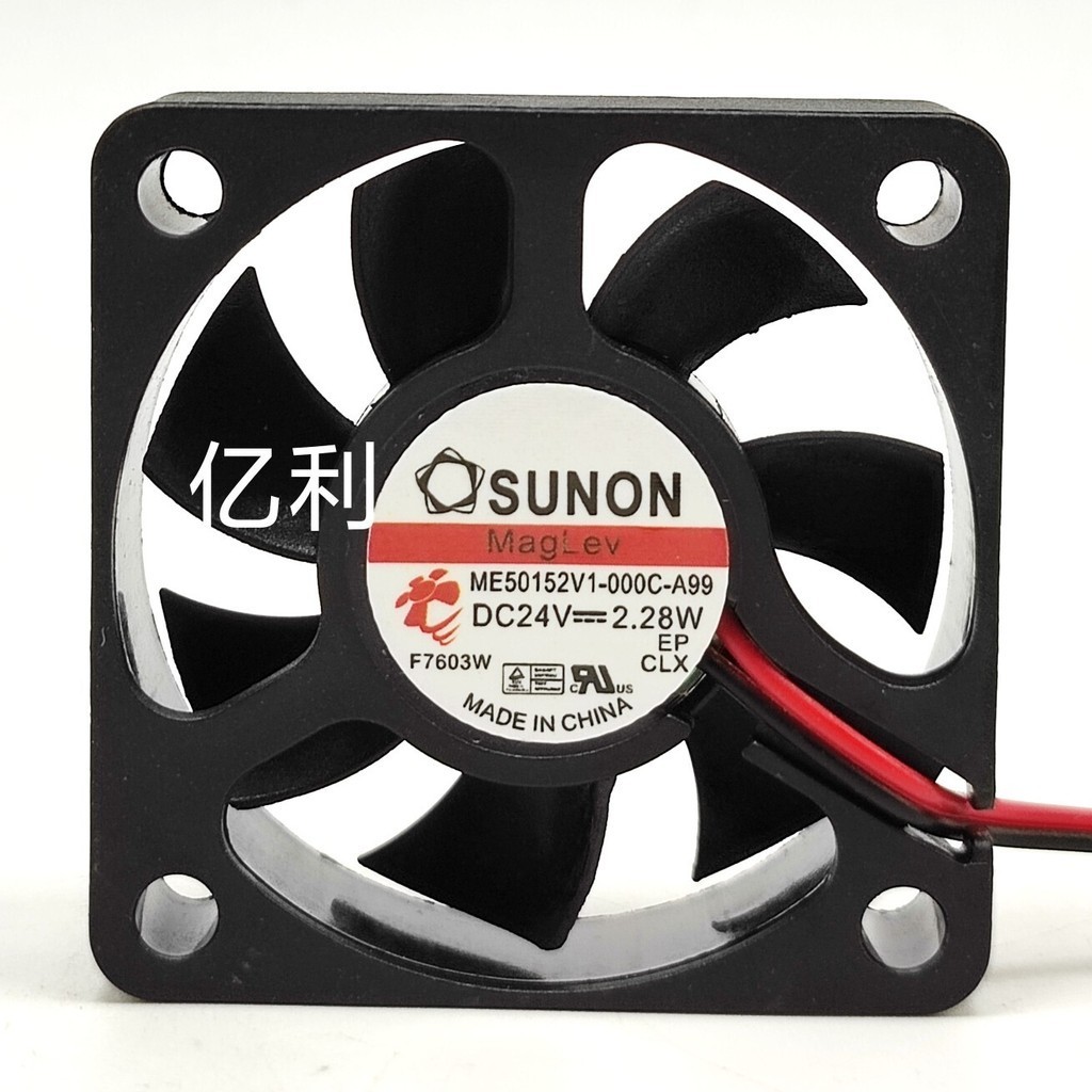 SUNON Jianzhun ME50152V1-000C-A99 5015 24V 2.28 W 5CM พัดลมอินเวอร์เตอร์