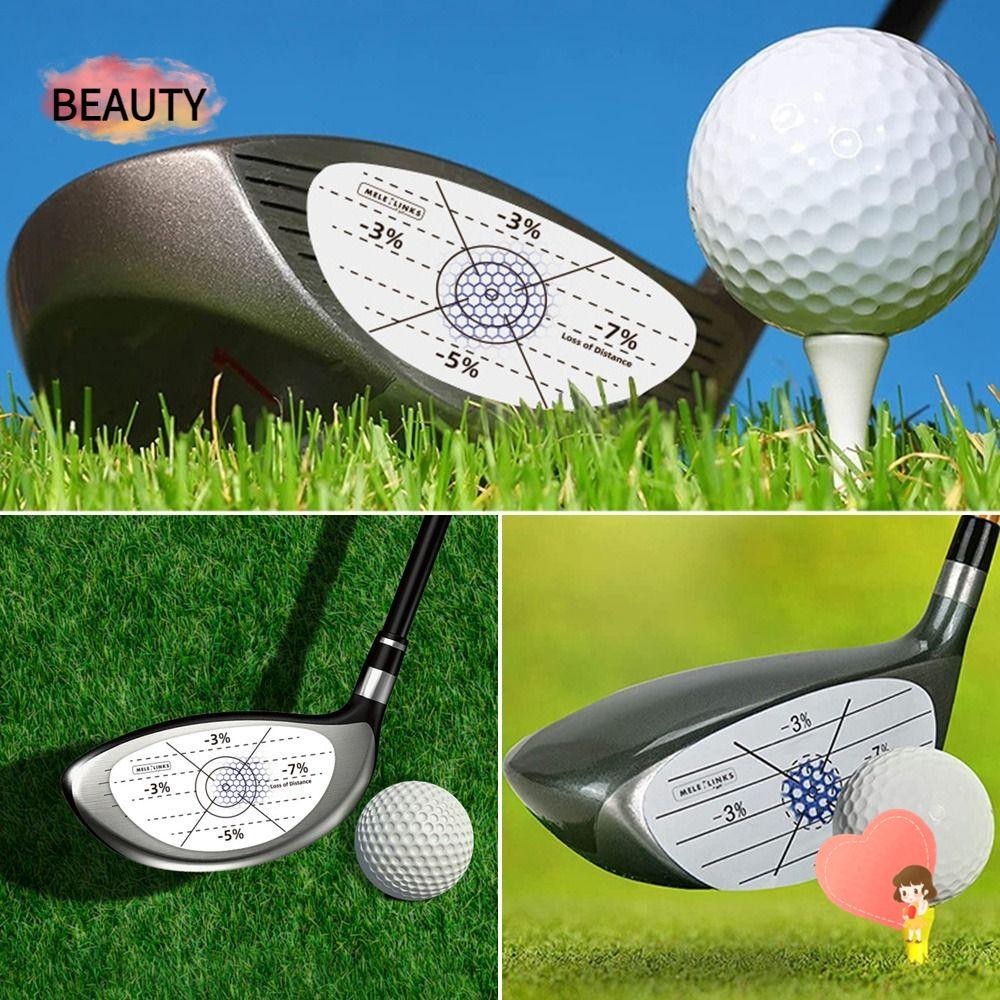 Beauty Golf Training Aid Labels Driver Woods Irons Putters Impact Tape สําหรับ 30 ชิ ้ น