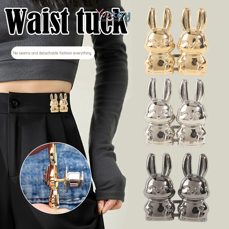 ร้านค้าไทย🌸กระต่ายปิดเอว Snap เล็บฟรีตะเข็บเข็มขัดถอดออกเอว Snapyvettery.th