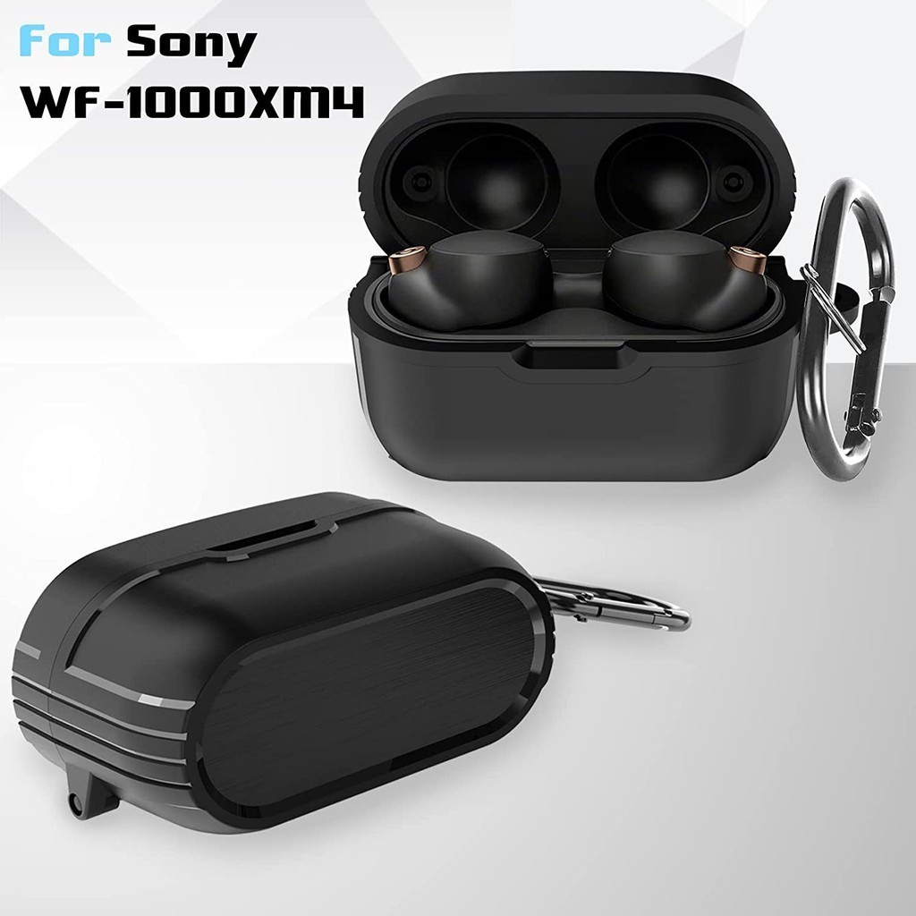 เหมาะสําหรับ Sony Sony WF-1000XM4 ป ้ องกัน wf1000xm5 True Wireless Bluetooth ชุดหูฟังตัดเสียงรบกวน Bean ป ้ องกันกรณี 1,000xm3 ชุดหูฟัง