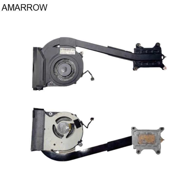 พัดลมระบายความร้อน CPU แล็ปท็อปสําหรับ HP EliteBook 740 745 840 G3 G4 ฮีทซิงค์หม้อน้ําทองเหลืองระบายความร้อน
