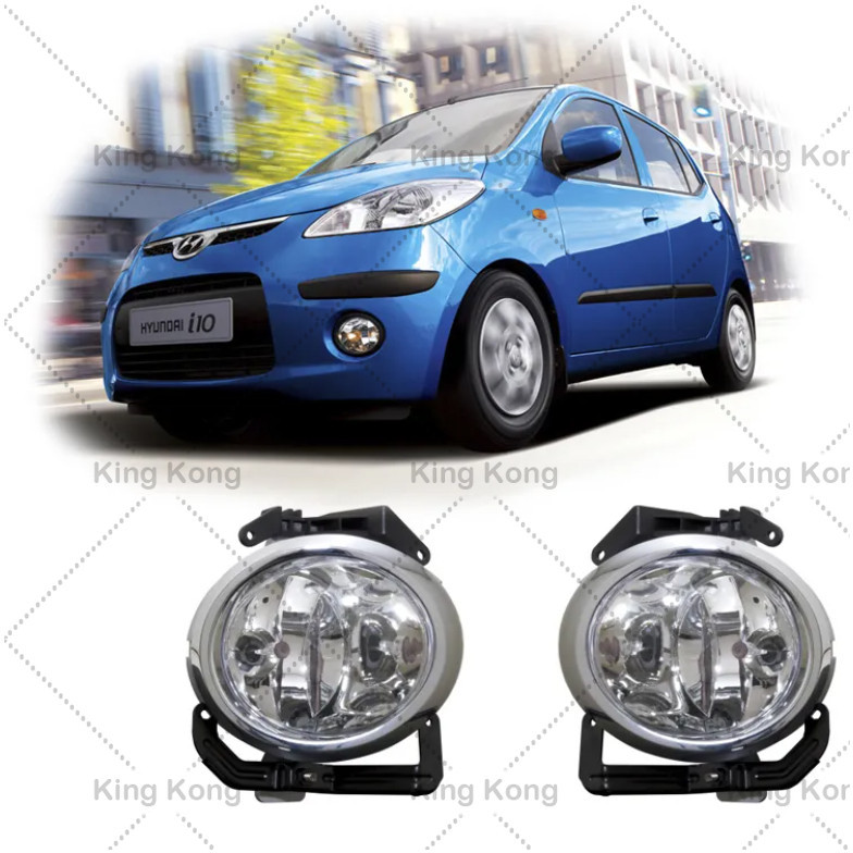 ไฟตัดหมอกกันชนรถยนต์สําหรับ Hyundai i10 2008 2009 2010 221-2023R-UE 92202-0X000 กันชนหน้าไฟตัดหมอก